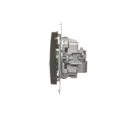 Presa (modulo) R-TV-DATA marrone opaco metallizzato