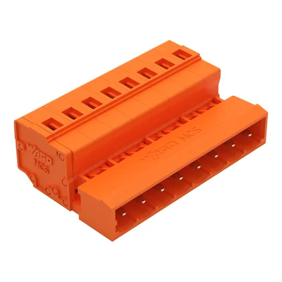 Presa pin raster da 5,08 mm, 8 tracce