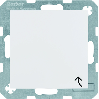 Presa SCHUKO con interruttore magnetotermico con copertina bianca
