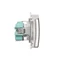 Presa Schuko Simon Basic WMBW-53111x-1011 per versione IP44 con sportellini (modulo) 16A, 250V~, morsetti a vite; sportellino trasparente; bianco