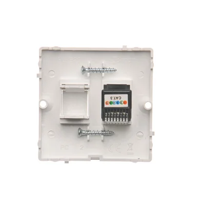 Presa telefonica RJ12 (modulo) bianca