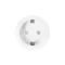Presa wireless intelligente Tuya Wi-Fi, Schuko, bianca