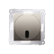 Press and remote controlled dimmer (module) 20-500W, gold (metallic)