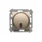 Press and remote controlled dimmer (module) 20-500W, gold (metallic)