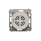 Press and remote controlled dimmer (module) 20-500W, silver (metallic)