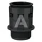 Pressacavo diritto per tubo ND17 con filettatura PG16, nero