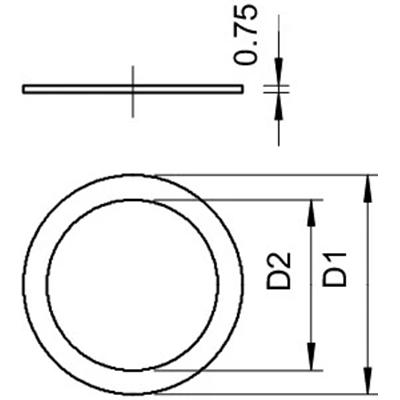 Pressringe PG11, 107 D PG11 GTP