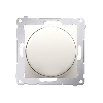 Pressure-rotary dimmer (module) 20-500W cream