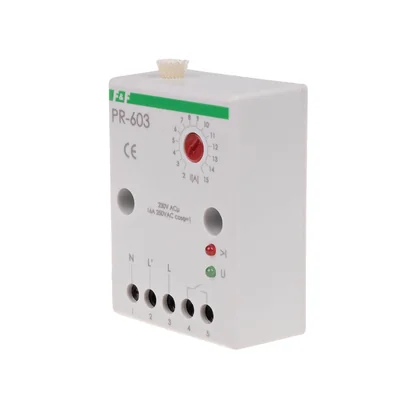 Priority relay with a pass-through channel for the receiver's current cable