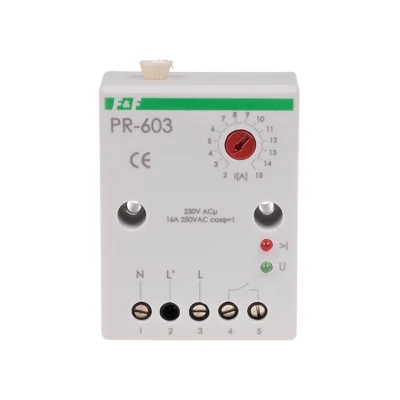 Priority relay with a pass-through channel for the receiver's current cable