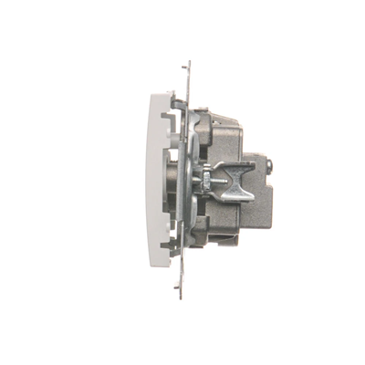 Prise antenne satellite double SAT-SAT-RTV (module) blanc