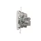 Prise antenne satellite double SAT-SAT-RTV (module) blanc