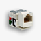 Prise blanche Keystone UTP RJ45 cat.5e