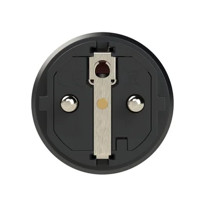 Prise caoutchouc monophasée 10/16A 2P+T, prise caoutchouc pleine IP44