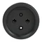 Prise caoutchouc portable monophasée 10/16A 2 P+Z Prise caoutchouc avec broche + fiche IP44
