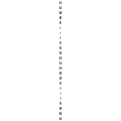 Prise d'antenne double type "F" or métallisé mat