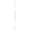 Prise d'antenne simple de type F, blanche