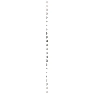 Prise d'antenne simple de type F, blanche
