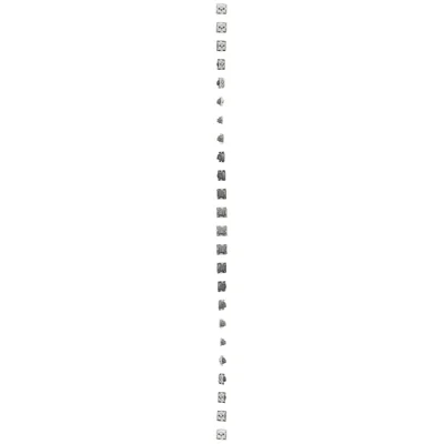 Prise d'antenne terminale/terminale R-TV-SAT (module) blanc