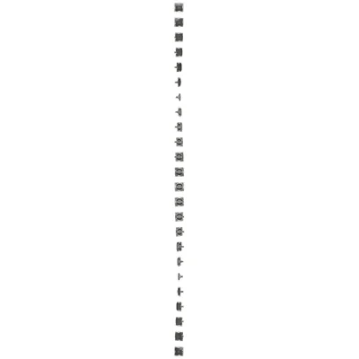 Prise d'antenne TV simple (module) anthracite (métallique)
