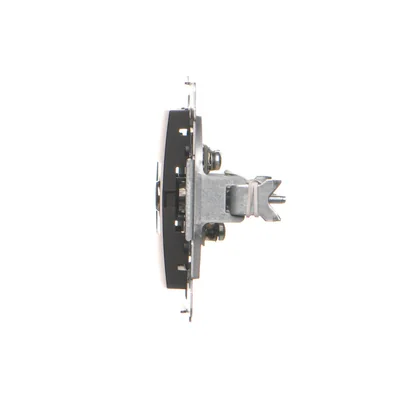 Prise d'antenne TV simple Simon 54 WMDA-01000x-049 (module). Pour installations individuelles ; noir