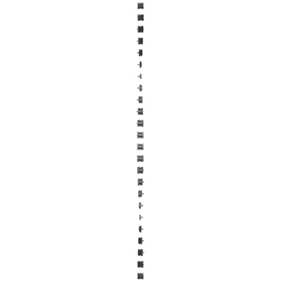 Prise d'antenne TV simple Simon 54 WMDA-01000x-049 (module). Pour installations individuelles ; noir