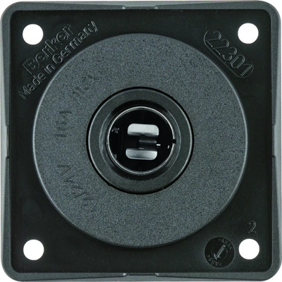 Prise de courant INTEGRO FLOW 12 V pour voiture noir mat