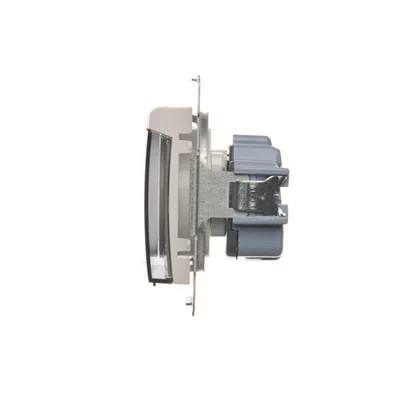 Prise de courant pour la version IP44 avec pour plusieurs cadres (module) 16A 250V volet transp. Blanc