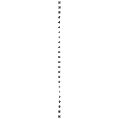 Prise de courant pour version IP44 avec obturateurs et joint de cadre (module) 16A 250V volet transparent or (métallique)