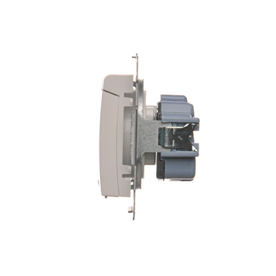 Prise de courant pour version IP44 avec obturateurs pour plusieurs cadres (module) 16A 250V blanc