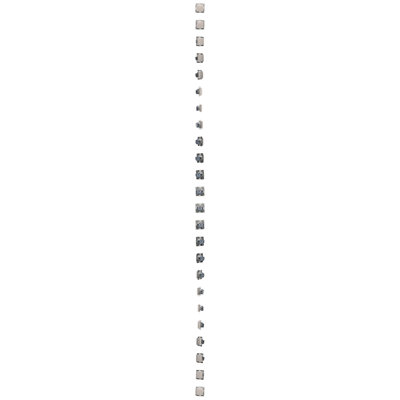 Prise de courant pour version IP44 avec obturateurs pour plusieurs cadres (module) 16A 250V blanc