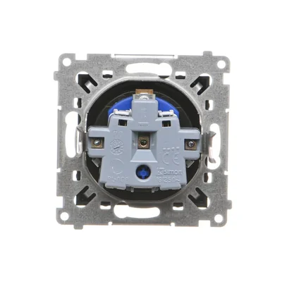 Prise de données Simon 54 WMDW-01111x-049 avec clé d'autorisation (module) 16 A, 250 V~, bornes à vis ; noire