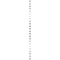 Prise de haut-parleur simple (module) blanc