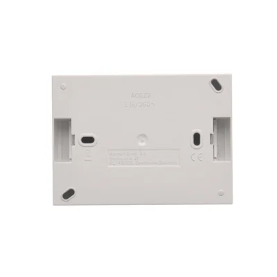 Prise de surface Simon Aquaclick WA-ACGZ2xx-xx-11Ax, double compacte avec mise à la terre, couvercle transparent, IP44, Σ16A, 250V~, bornes à vis ; blanche