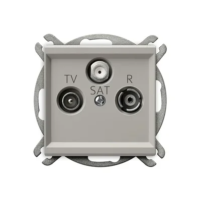 Prise de terminal SONATA RTV-SAT - couleur cachemire