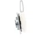 Prise double Simon 55 WMDW-00200O-111A pour version IP44 avec joint (module) 16 A, 250 V~, connecteurs rapides. Rabat transparent ; blanc mat