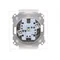 Prise double Simon 55 WMDW-00200O-114 pour version IP44 avec joint (module) 16 A, 250 V~, connecteurs rapides. Rabat couleur couvercle ; gris clair mat.