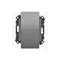 Prise double Simon 55 WMDW-00200O-116 pour version IP44 avec joint (module) 16 A, 250 V~, connecteurs rapides. Rabat couleur couvercle ; graphite mat