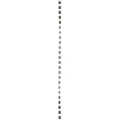 Prise double Simon 55 WMDW-00200O-116A pour version IP44 avec joint (module) 16 A, 250 V~, connecteurs rapides. Rabat transparent ; graphite mat
