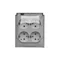 Prise en saillie Simon Aquaclick WA-CGSZ4CZ-xx-11Ax, Schuko, 4 modules, couvercle transparent avec obturateurs, IP44, 16 A, 250 V~, connecteurs rapides ; blanche