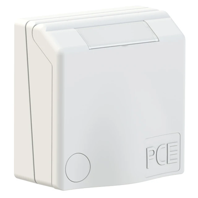 Prise encastrable DESIGN panneau 16A 3P+Z+N 400V IP44