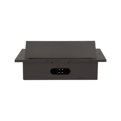 Prise encastrée 3xUSB, 2x230VAC, noir