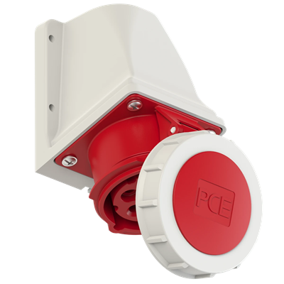 Prise fixe IP67 sans presse-étoupe 16A 400V 3P+T