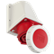 Prise fixe IP67 sans presse-étoupe 16A 400V 3P+T