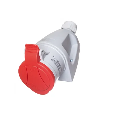 Prise fixe MINI GSM 32/5, 32 A/400 V, 3P+N+Z