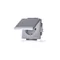 Prise FUTURE SCHUKO avec clapet Verrouillage du clapet en position ouverte aluminium argent