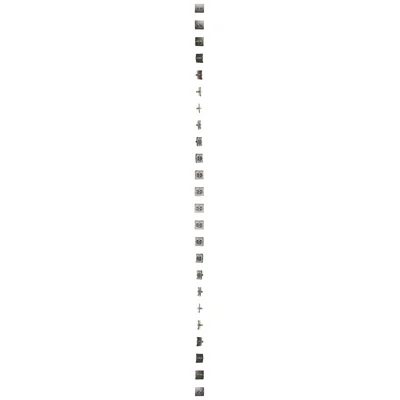 Prise haut-parleur simple -1 colonne haut-parleur (module) inox (métallique)