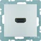 Prise HDMI B.SQUARE/B.7 aluminium
