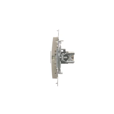 Prise HDMI double (module) doré métallisé