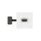 Prise HDMI mosaïque 2 modules blanche